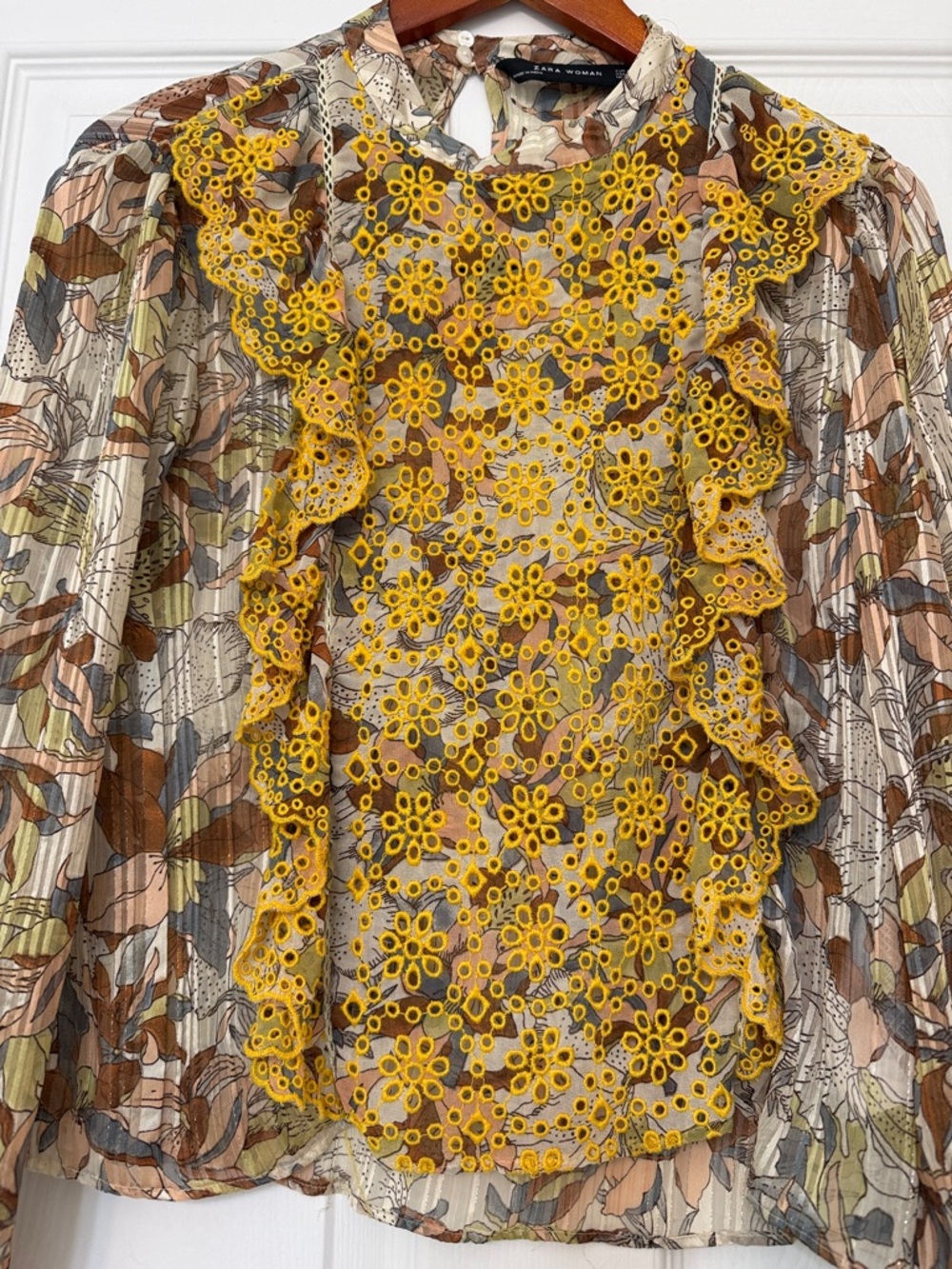 Zara Ruffle Blouse - Picture 4 of 10